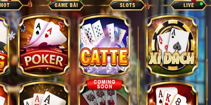 Điểm nổi bật game bài catte